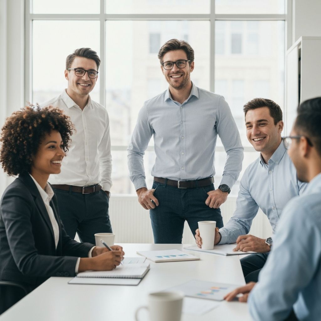 Equipe de RH em ambiente de trabalho