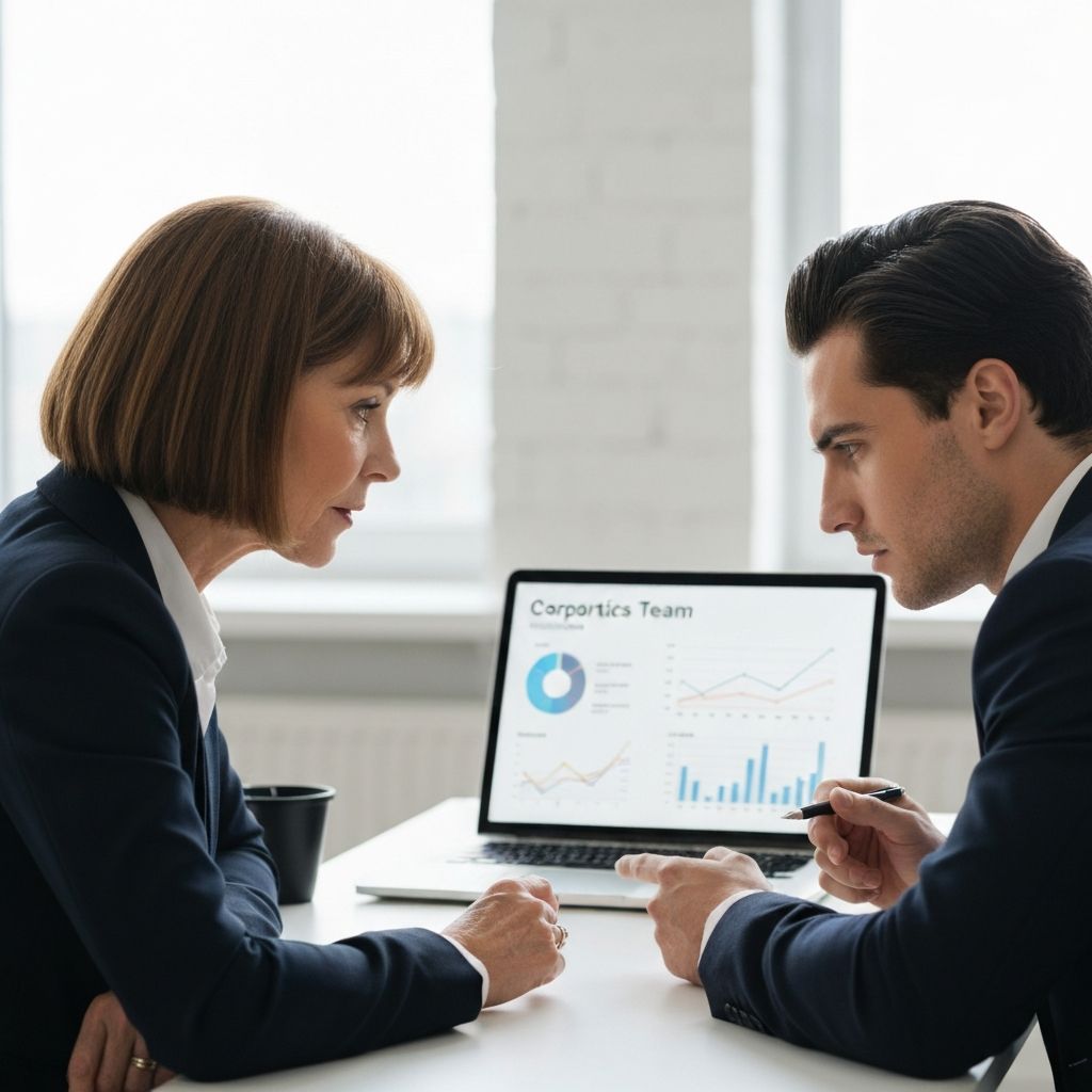 Profissionais analisando dados de RH